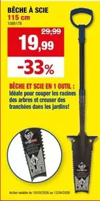 One - Bêche à scie 115 cm 1066178