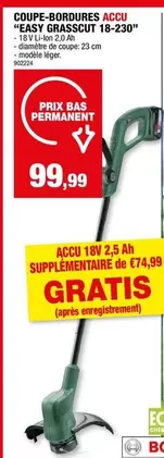 Bosch - COUPE-BORDURES ACCU "EASY GRASSCUT 18-230"