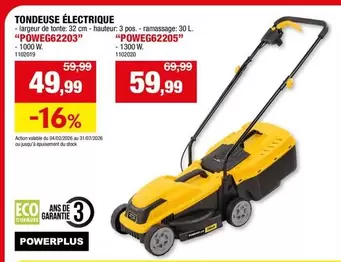 De - TONDEUSE ÉLECTRIQUE "POWEG62203" / "POWEG62205"