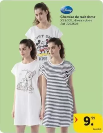 Disney - Chemise de nuit dame