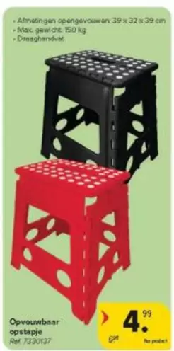 Mac - Opvouwbaar opstepje