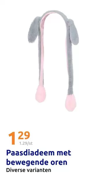 Paasdiadeem met bewegende oren