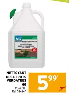 NETTOYANT DES DEPOTS VERDATRES