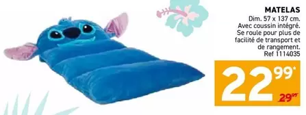 De - MATELAS Dim. 57 x 137 cm