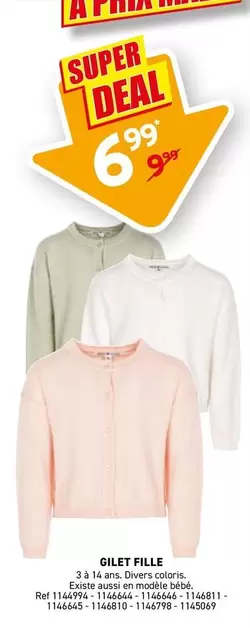 GILET FILLE