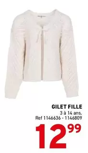 GILET FILLE Ref 1146636 - 11466809