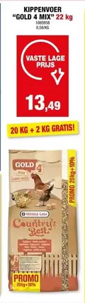 Mix - KIPPENVOER "GOLD 4 MIX"