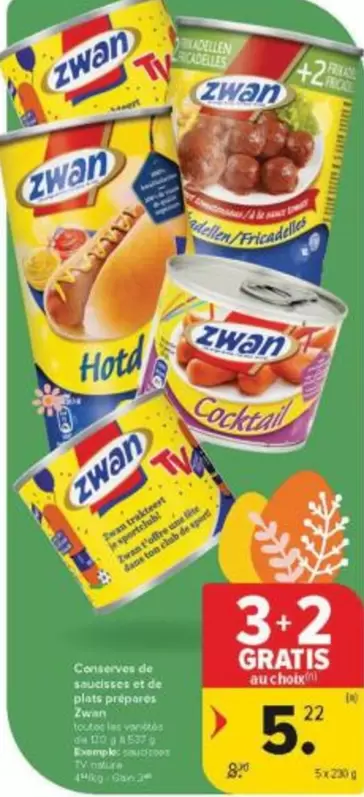 Club - Conserves de saucisses et de mets préparés