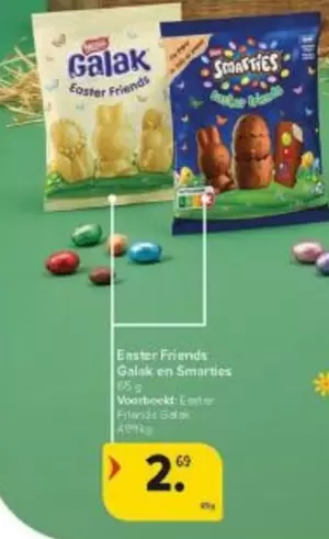 Friends - Easter Galak en Smarties
