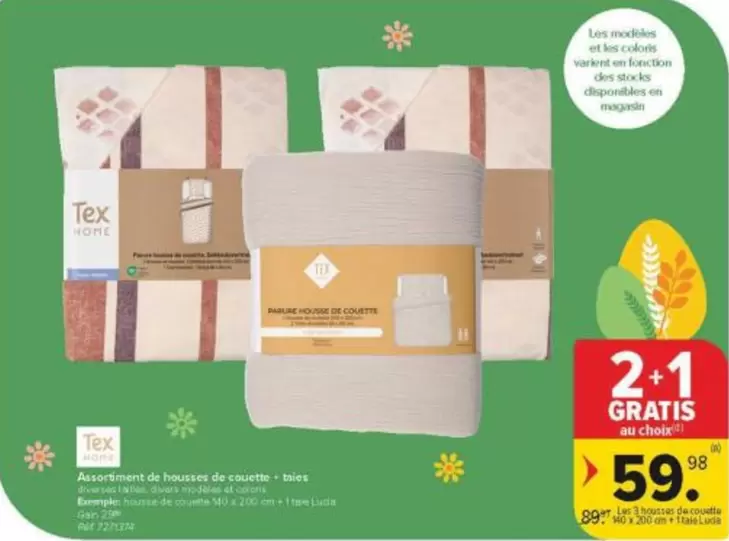 De - Assortiment de housses de couette