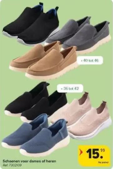 Schoenen voor dames of heren