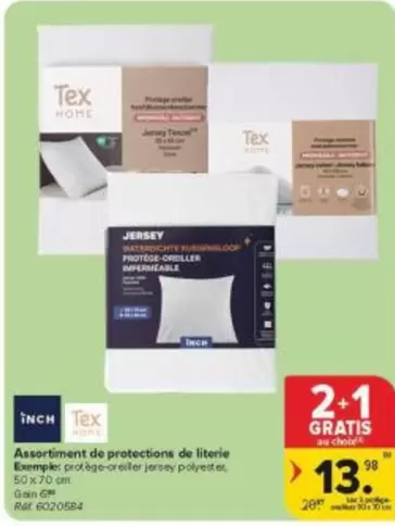 De - Assortiment de protections de literie