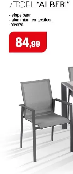 STOEL "ALBERI"