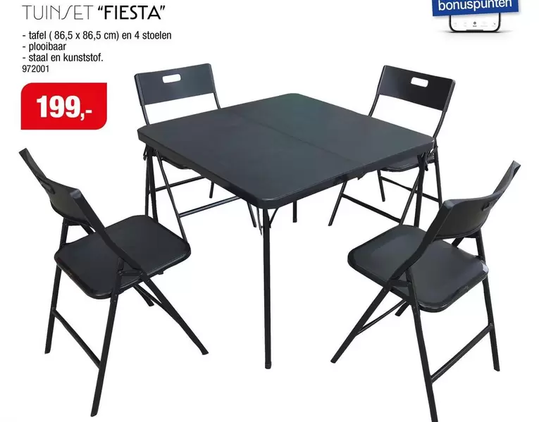 TUINSET "FIESTA"