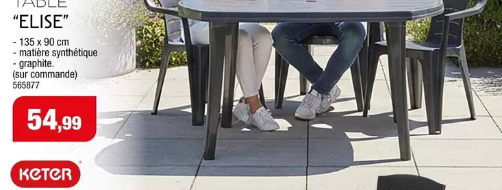 TABLE "ELISE"