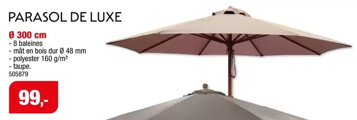 De - PARASOL DE LUXE