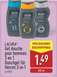 Cool - Gel douche pour hommes 3 en 1 Duschgel für Herren 3-in-1