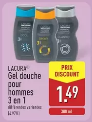 Cool - Gel douche pour hommes 3 en 1