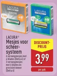 Delta - Mesjes voor scheer-systeem