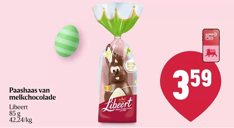 Belgian - Paashaas van melkchocolade