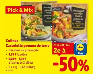 Mix - Cassolette pomme de terre
