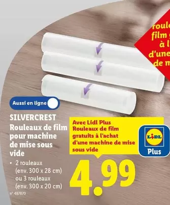 De - Rouleaux de film pour machine de mise sous vide