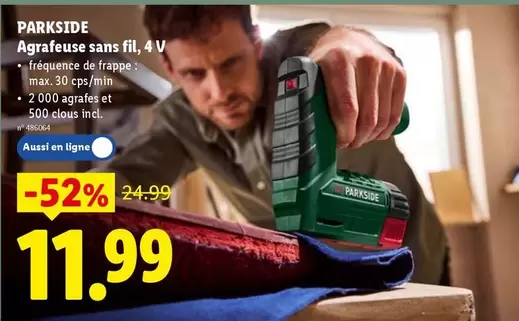 De - Agrafeuse sans fil, 4 V