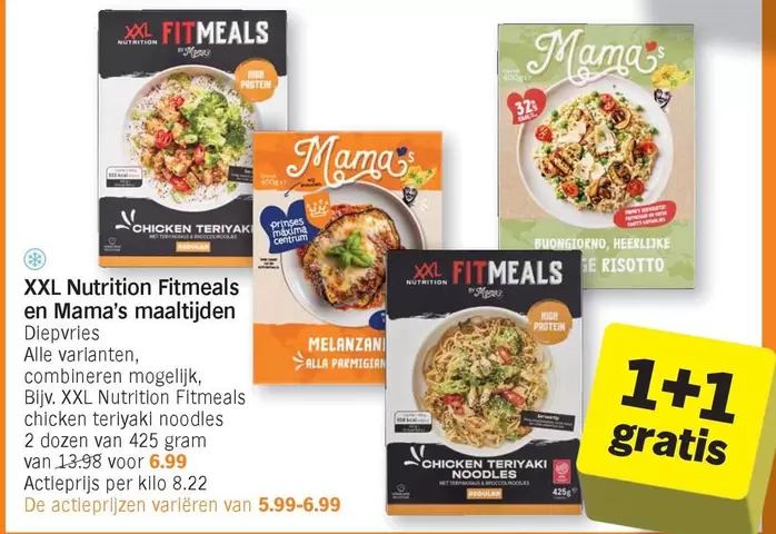 Buongiorno - XXL Nutrition Fitmeals en Mama's maaltijden