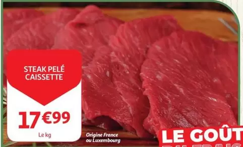 Steak Pelé Caiss