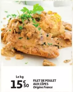 De - FILET DE POULET AUX CÈPES