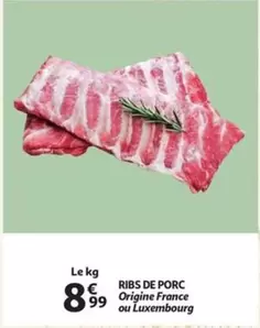 De - RIBS DE PORC
