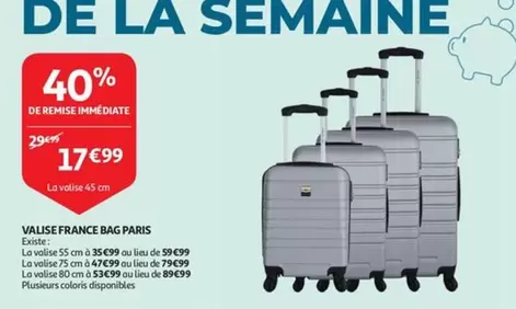 De - VALISE FRANCE BAG PARIS