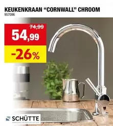 KEUKENKRAAN "CORNWALL" CHROOM 957096