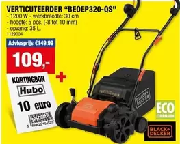 Euro - VERTICUTEERDER "BEOEP320-QS"