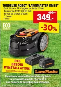 De - TONDEUSE ROBOT "LAWNMASTER DM15"