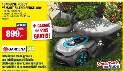 De - TONDEUSE ROBOT "SMART SILENO SENSE 400"