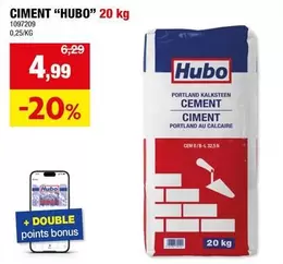CIMENT "HUBO" 20 kg