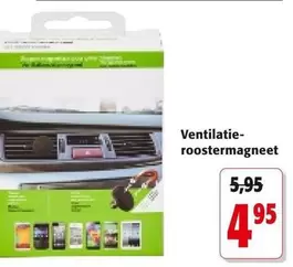 Ventilatie-roostermagneet