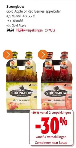 Red - Gold Apple of  Berries appelcider