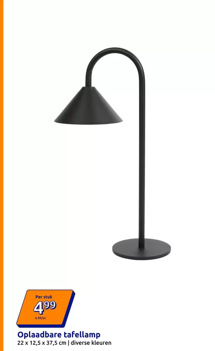 Oplaadbare tafellamp