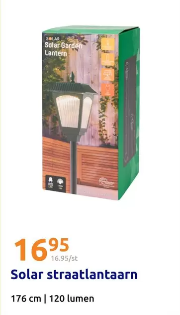 Solar straatlantaren