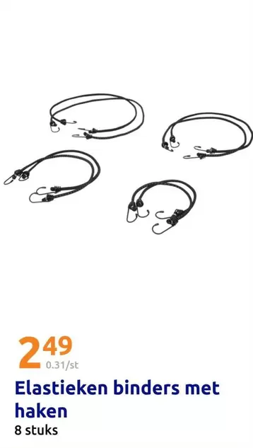 Elastieken binders met haken