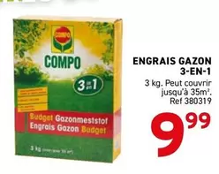 ENGRAIS GAZON 3-EN-1