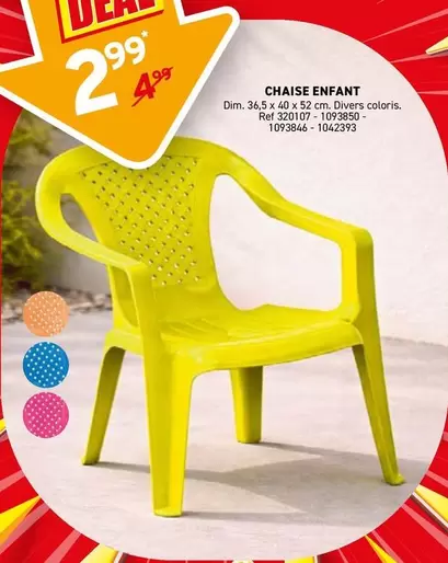 CHAISE ENFANT