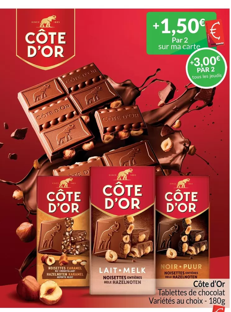 De - Tablettes de chocolat