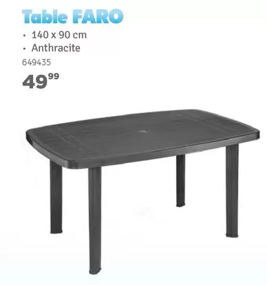 Table FARO 649435