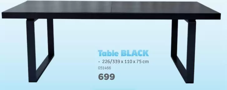 Black - Table BLACK