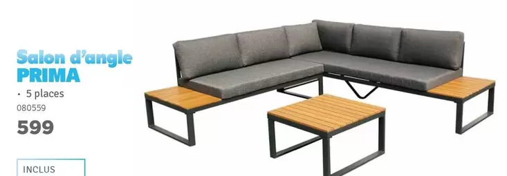 Salon d'angle PRIMA
