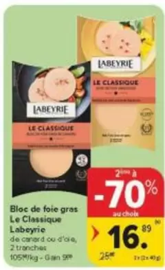 De - Bloc de foie gras Le Classique