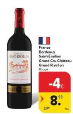 Bordeaux - Grand Cru Château Grand Rivallon Rouge